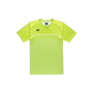 Koszulka sportowa Yonex Practice Print 16861 (100% poliester) 2026 świeża limonkowa męska