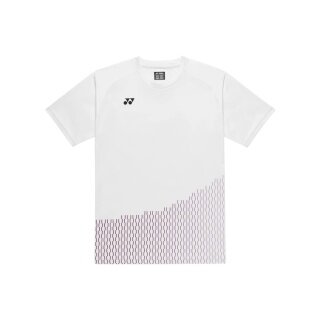 Koszulka sportowa Yonex Practice Print 16863 (100% poliester) 2026 biała męska