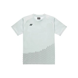 Koszulka sportowa Yonex Practice Print 16863 (100% poliester) 2026 srebrnoszara męska