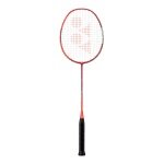Yonex Rakieta do badmintona Astrox 01 Ability (z głowicą ciężką, bardzo elastyczna) czerwona - naciągnięta -