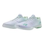 Buty badmintonowe Yonex Aerus Z2 Wide (lekkość, szerokie) 2026 białe/zielone męskie
