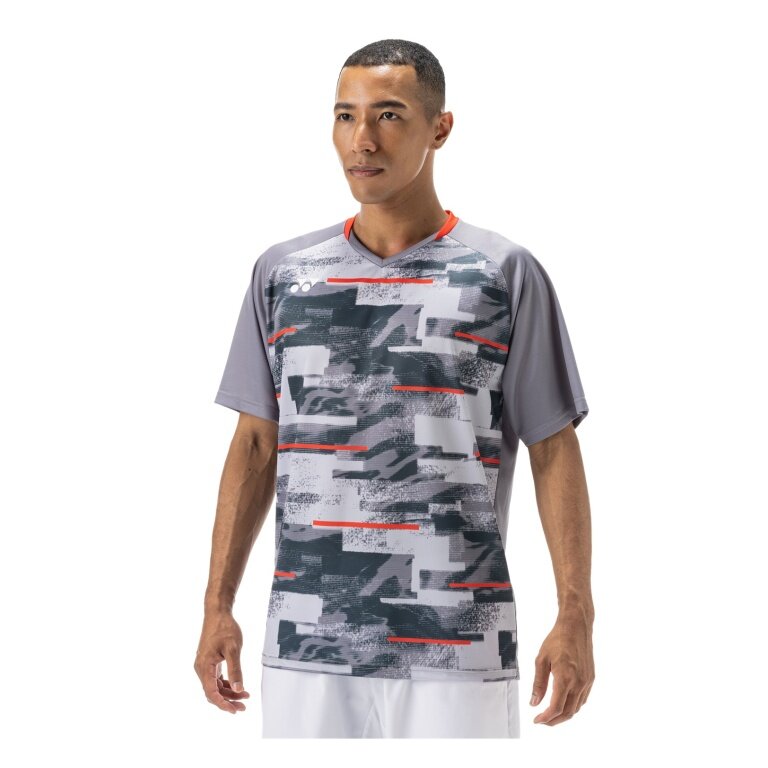 Koszulka sportowa Yonex Crew Neck Club Team 2024 szara męska