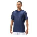 Yonex T-shirt treningowy Practice Small Logo YM0045 (100% poliester) 2024 indygo niebieski mężczyźni