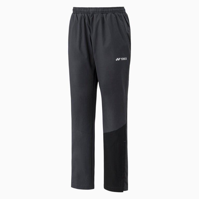 Spodnie treningowe Yonex Warm-Up Pant Club Team 2025 slate czarne damskie