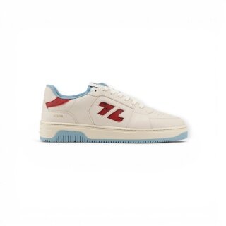 Zeta Sneaker Ace 98 kremowo-biały/niebieski/czerwony damski