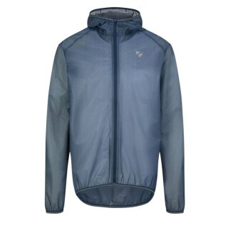 Kurtka przeciwdeszczowa Ziener Natius-Z (wodoodporna, wiatroszczelna, oddychająca) granatowa męska