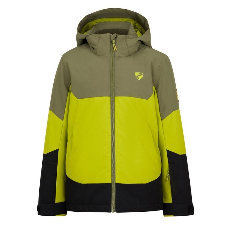 Ziener zimowa kurtka narciarska Agimo-Z (wodoodporna, wiatroszczelna, ciepła) 2025 elektryczna zieleń dziecięca