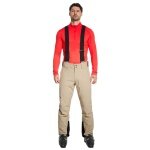 Ziener zimowe spodnie narciarskie Tazlin-Z (wodoodporne, wiatroszczelne, z osłoną na śnieg) długie 2025 piaskowy brąz męskie