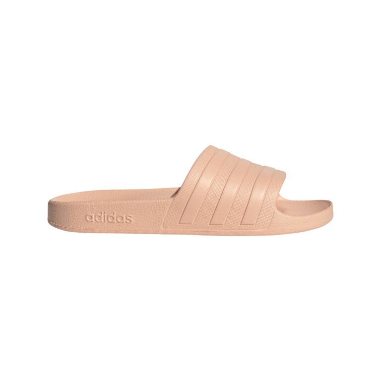adidas klapki Adilette Aqua 3-pasy (podeszwa Cloudfoam, formowany pasek EVA) jasnopomarańczowe - 1 para