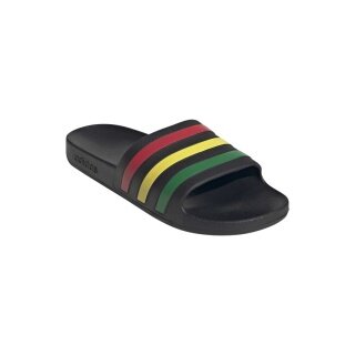adidas klapki Adilette Aqua 3-pasy czarne/kolorowe męskie - 1 para