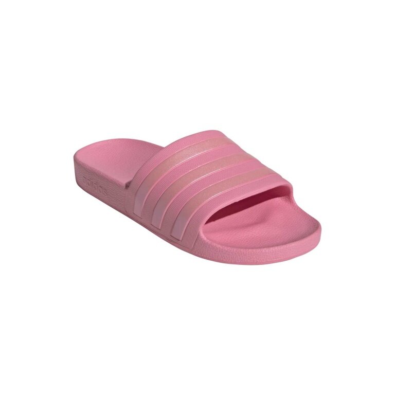 adidas klapki Adilette Aqua 3-pasy (podeszwa Cloudfoam, formowany pasek EVA) różowe - 1 para