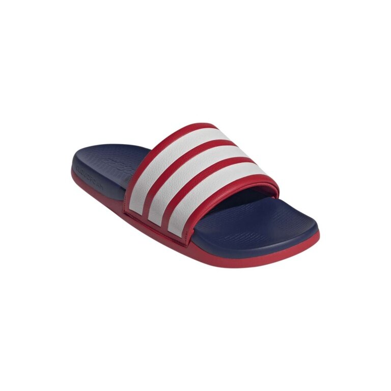 adidas klapki Badeschuhe Adilette Comfort 2.0 ciemnoniebieskie/białe/czerwone - 1 para