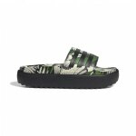 adidas klapki Adilette Platform czarne/zielone damskie - 1 para