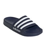 adidas Klapki Adilette Shower granatowe/białe dziecięce - 1 para