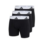 adidas bielizna bokserki męskie Active Flex Cotton czarny/biały - 3 sztuki