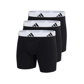 adidas bielizna bokserki męskie Active Flex Cotton czarny/biały - 3 sztuki