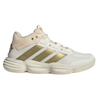adidas halowe buty do koszykówki Courtstabil (Basketball) białe/złote/beżowe damskie