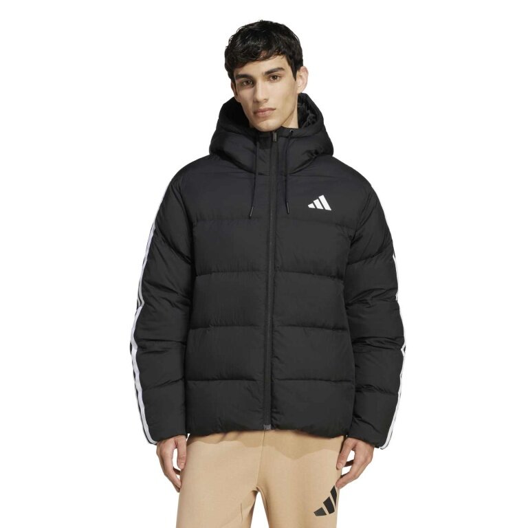 adidas Kurtka puchowa Essentials Climawarm 3-Pasy (ciepła, wytrzymała) czarna Męska