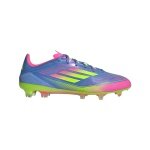 adidas buty piłkarskie F50 Pro FG (na twarde nawierzchnie) 2025 niebieski/lucy pink/lime męskie