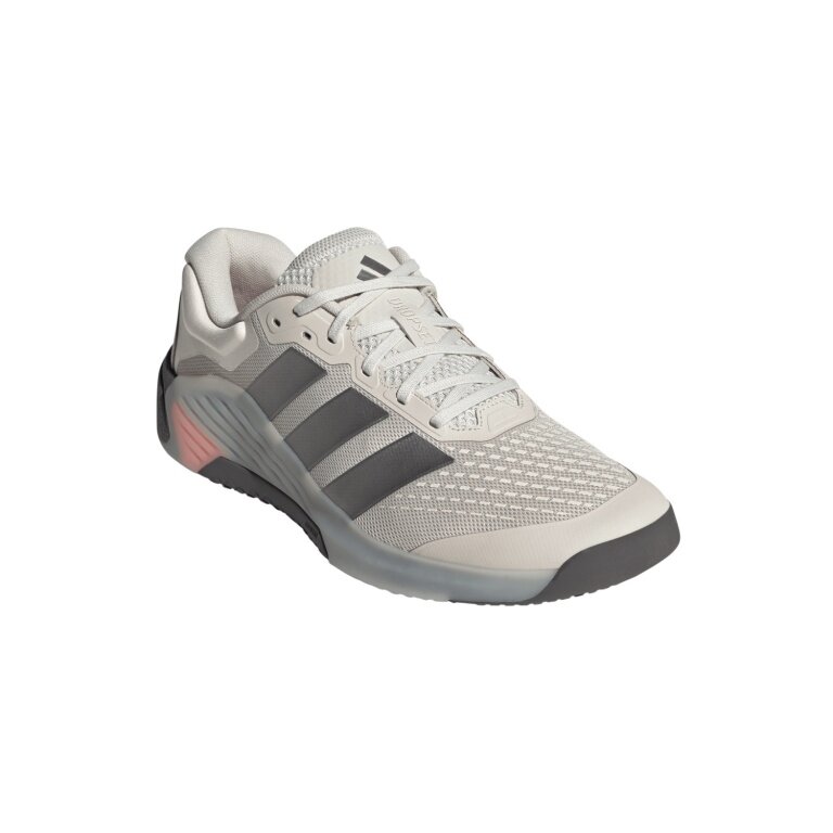 adidas Buty fitness Dropset 4 Power Trainer beżowo-srebrne męskie