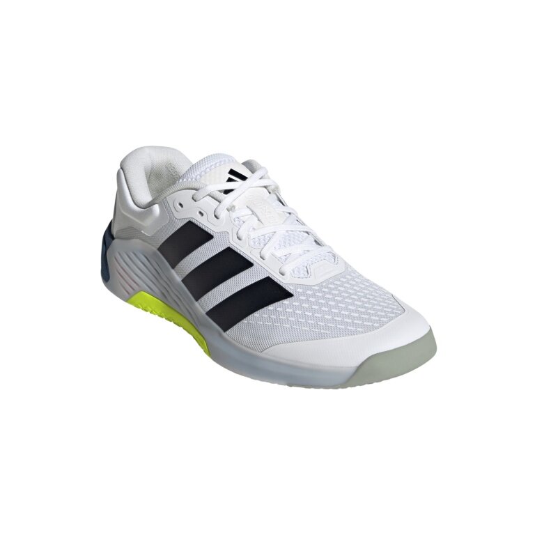 adidas Buty fitness Dropset 4 Power Trainer biało-granatowe męskie