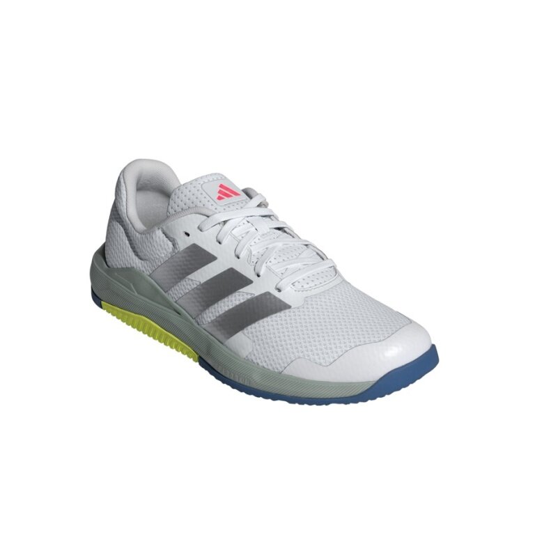 adidas Buty fitness Dropset Base Trainer białe/srebrne damskie