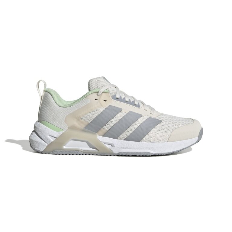 adidas Buty fitness Dropset Control białe/szare/zielone damskie