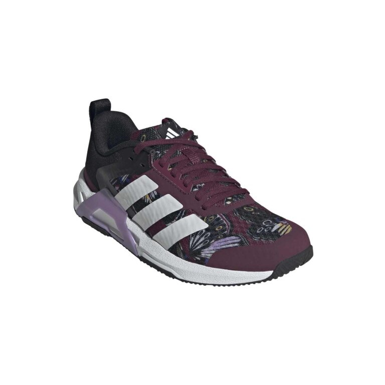 adidas Buty fitness Dropset Control Trainer bordowy/czarny/biały damskie