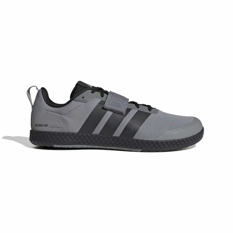 adidas Buty fitnessowe The Total 2 do podnoszenia ciężarów (buty do podnoszenia ciężarów) szare/czarne męskie
