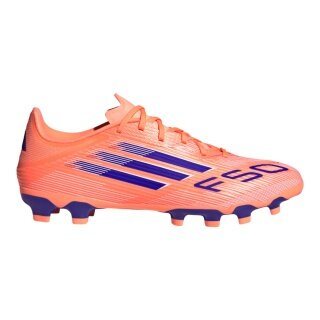 adidas buty piłkarskie F50 League MG (do sztucznej trawy, na twarde i żwirowe boiska) pomarańczowe męskie