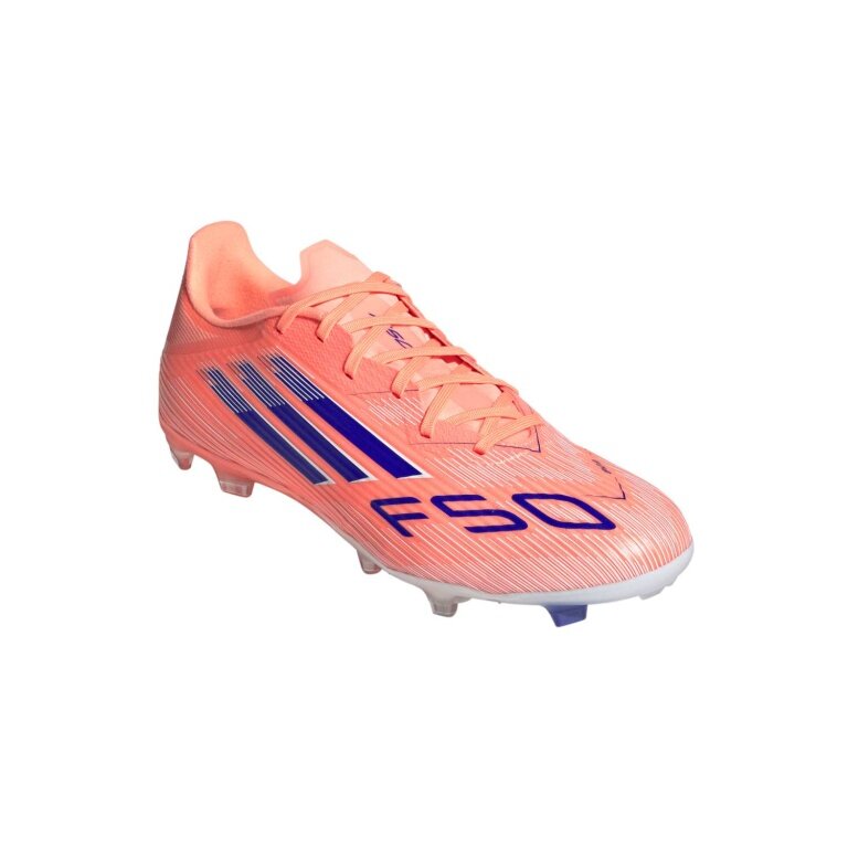 adidas buty piłkarskie F50 League FG/MG (sztuczna trawa, na twarde nawierzchnie) jasnopomarańczowe męskie