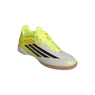 adidas buty piłkarskie F50 League (trening halowy) limonkowo-żółte męskie