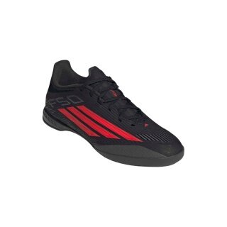 adidas buty piłkarskie F50 League (trening halowy) czarne/czerwone męskie