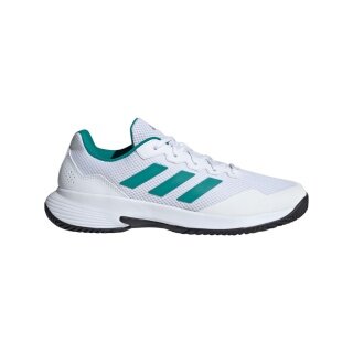 adidas buty tenisowe GameCourt 2 Allcourt białe/turkusowe/czarne męskie