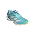 buty halowe adidas Adizero Counterblast miętowo-niebieskie/białe damskie