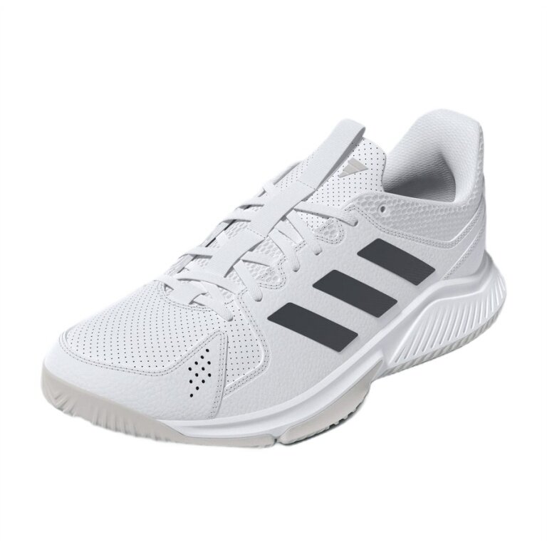 adidas halowe buty do tenisa Court Flight białe/szare damskie