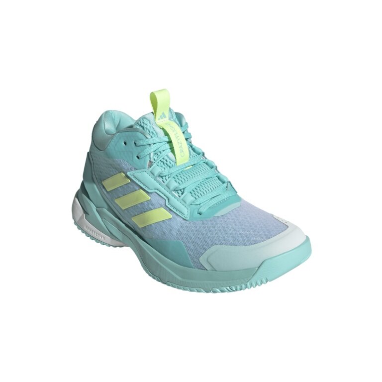 adidas Halowe buty do gry CrazyFlight 6 Mid aquablau Damskie
