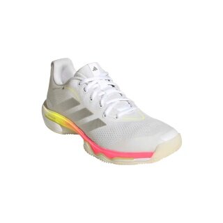 adidas halowe buty do tenisa CrazyFlight 7 białe/kolorowe damskie