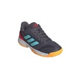 adidas halowe buty do tenisa Ligra 8 ciemnoszare/kolorowe dla dzieci