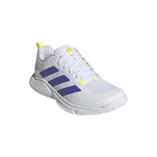 adidas halowe buty do tenisa Court Team Bounce 2.0 białe/fioletowe męskie