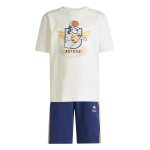 adidas dres Disney Miki Mouse (bawełna) beżowo-granatowy dziecięcy