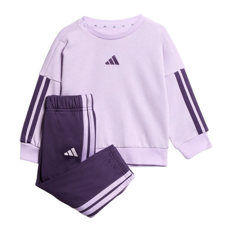 adidas dres sezonowy Essentials 3S fioletowy/purple dla małych dziewczynek