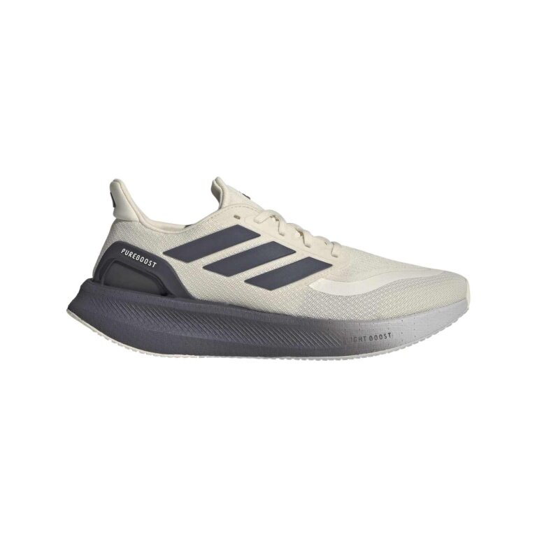adidas buty biegowe Pureboost 5 (amortyzacja) kremowy/biały/szary męskie