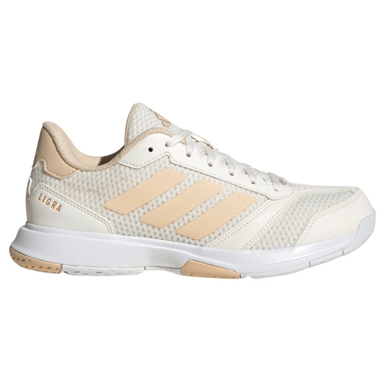 adidas halowe buty do tenisa Ligra 8 białe/beżowe damskie