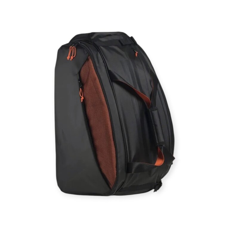 torba tenisowa adidas Racketbag Multigame 3.4 (torba na rakiety, kieszeń na buty) czarna/pomarańczowa