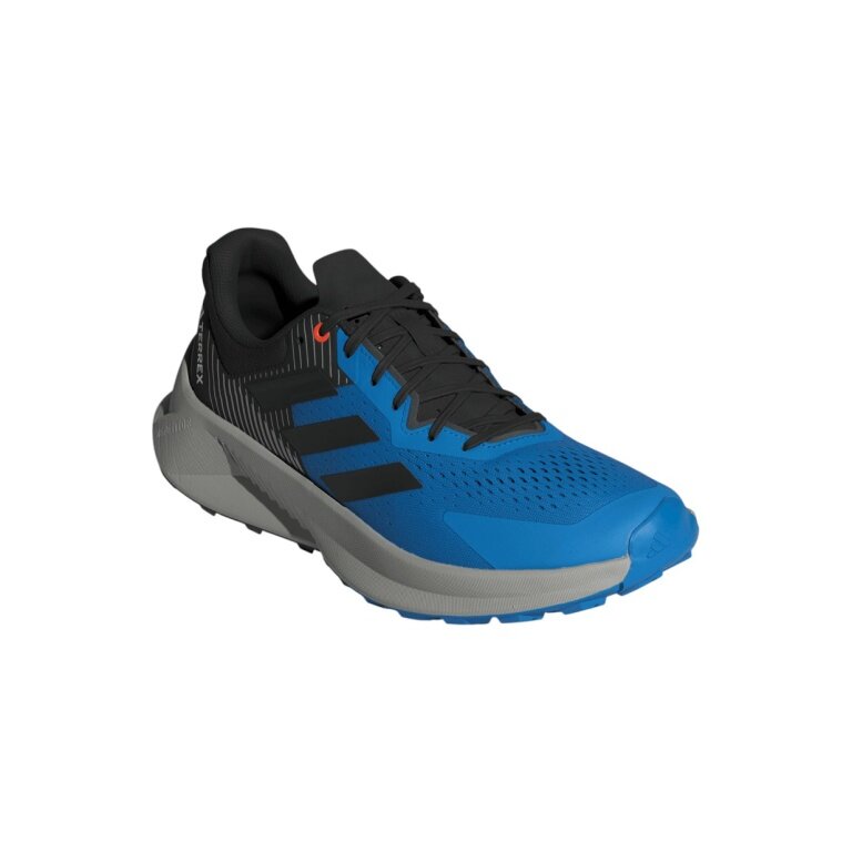adidas Buty do biegania w terenie Terrex Soulstride Flow czarne/niebieskie/szare męskie