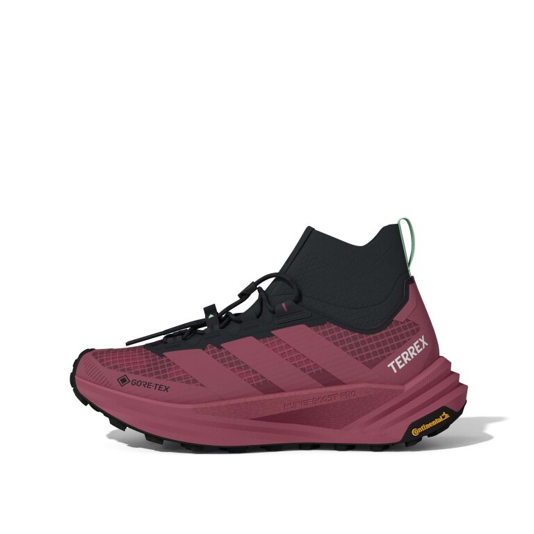 adidas buty trekkingowe Terrex Freehiker 3 Ultra GTX (system szybkiego sznurowania, konstrukcja przypominająca skarpetę, wodoodporne) magenta damskie