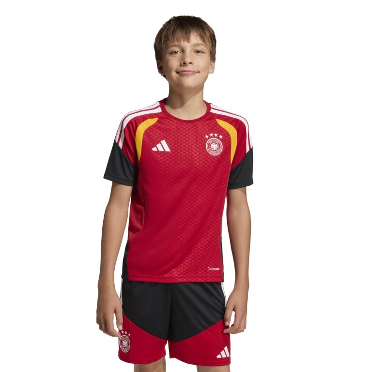adidas Koszulka sportowa Niemcy 26 Tiro czerwona dla chłopców