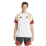 adidas T-shirt rekreacyjny Niemcy 26 Tiro Sweat Tee (bawełna) biały męski