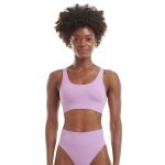 adidas Bielizna funkcjonalna Sport-Bra Bralette (bezszwowy, idealne dopasowanie) fioletowy Damski